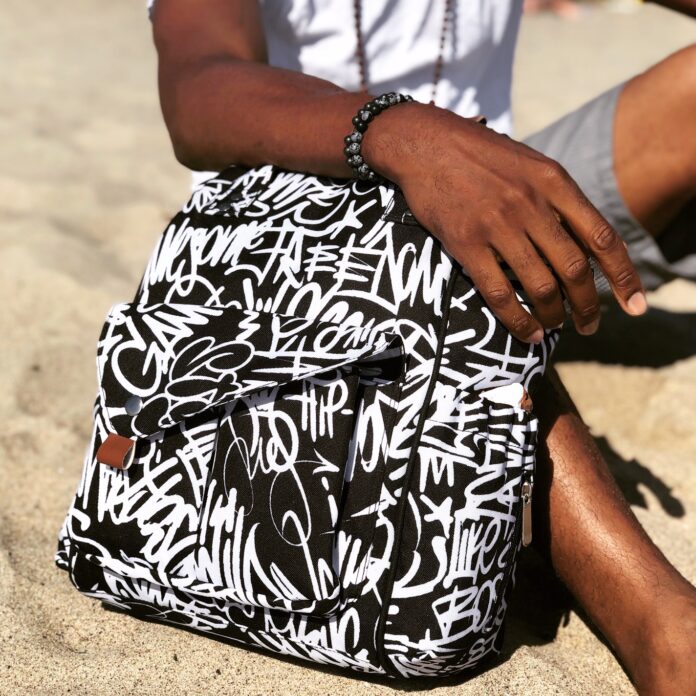 hip hop diaper bag-dear fathers-dear black fathers