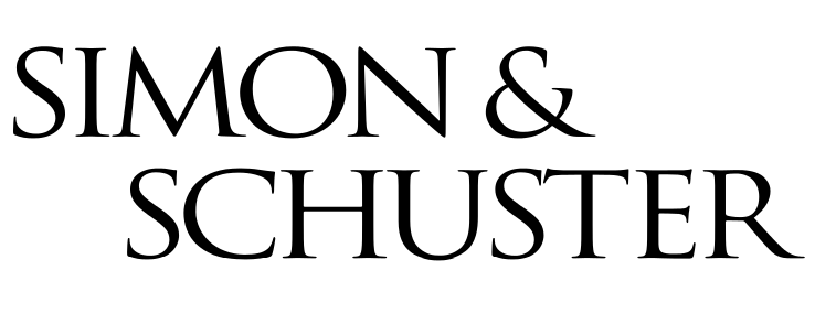 Simon and Schuster text logo black