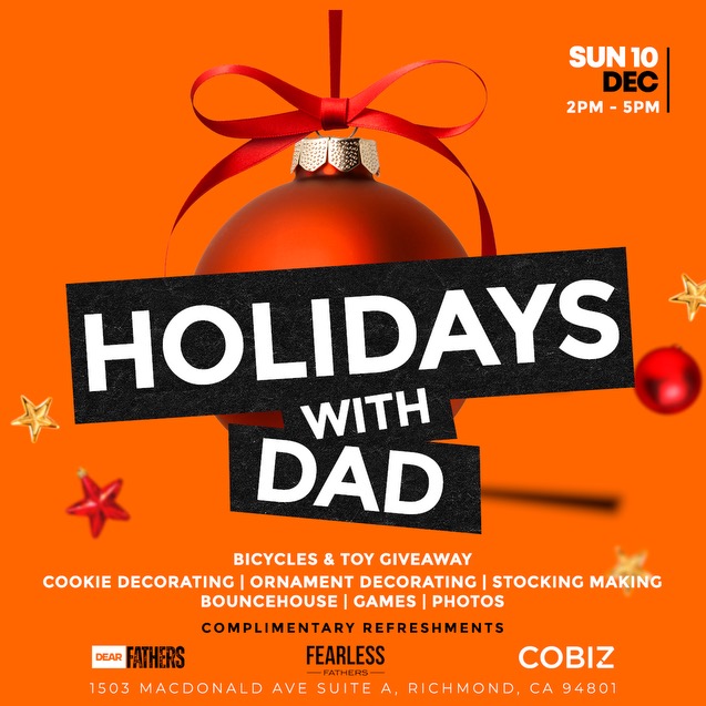 Holiday With Dads Flier