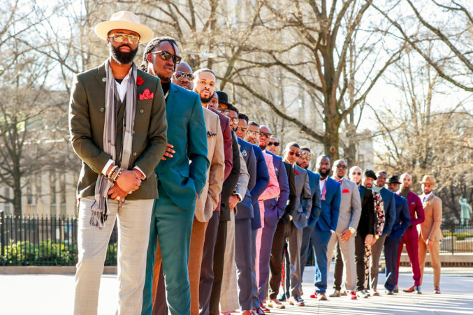 Black Menswear FlashMob Atalnta 677x451