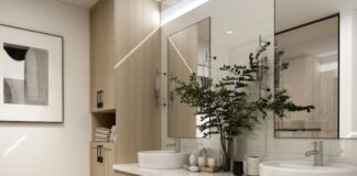 bathroom cleaning