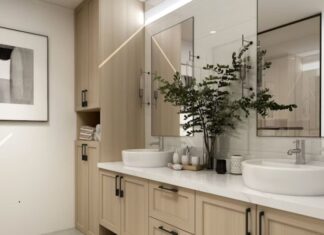 bathroom cleaning
