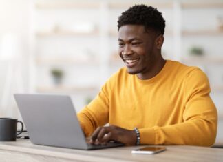 user laptop