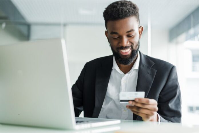 internet banking sales successful businessman