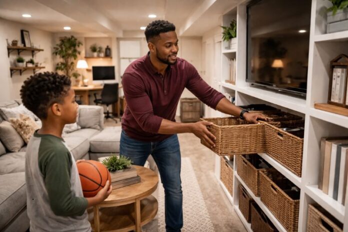 design ideas improve basement functionality