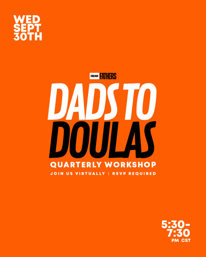 DADS TO DOULAS FLYER WORKSHOP SEPT 2026