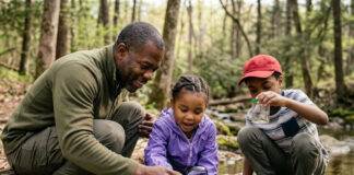 fun ways to encourage kids to explore search and discover outdoors