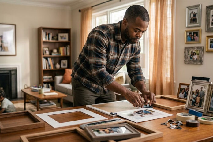 how to frame family photos like a pro