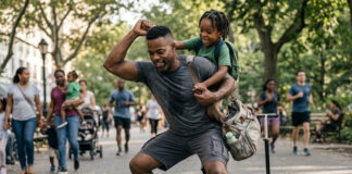 physical demands fatherhood everyday movement