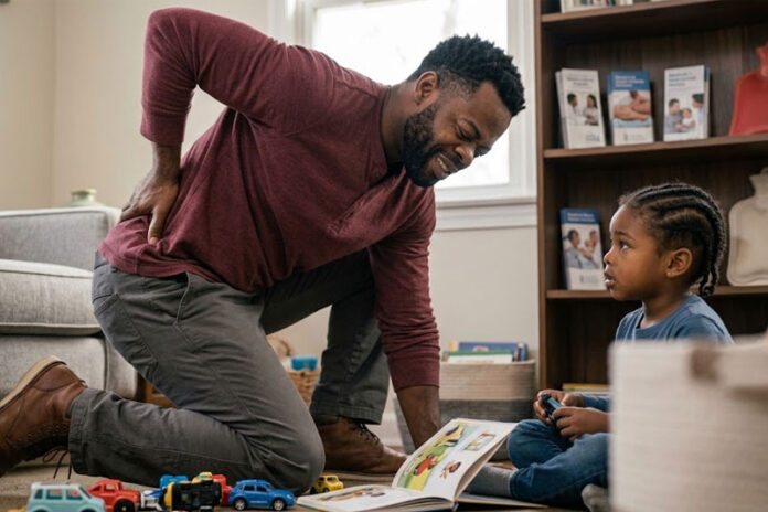 when back problems get in the way of everyday dad life